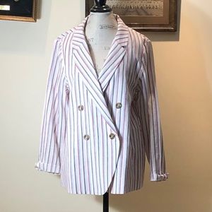 Anthropologie DOLAN Cotton/ Linen Blend Jacket SzL